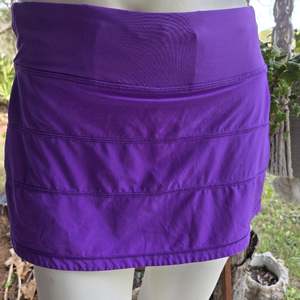 Lululemon Pace Rival Atomic Purple Skort Size 4